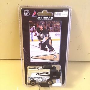 2008 Zamboni Ice Resurfacer- OFFICIAL LICENSED PRODUCT OF THE NHL & UD-PENGUINS